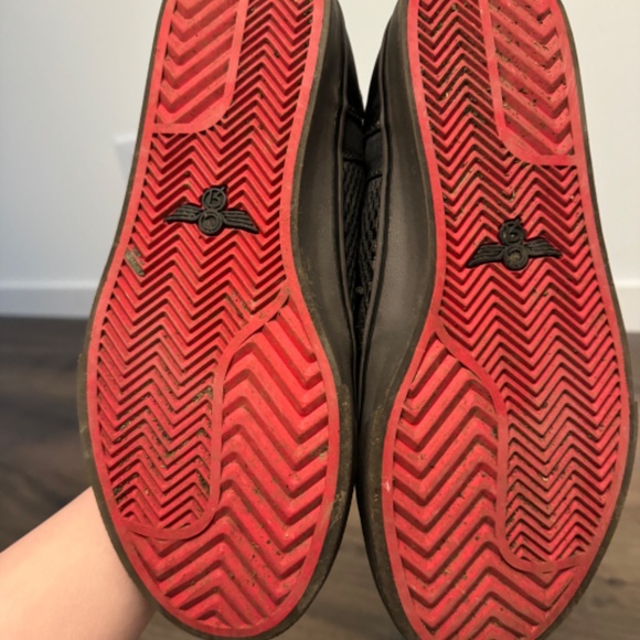 CREATIVE RECREATION Men shoes size 8.5 (Black and Red color) - Picture 6 of 11